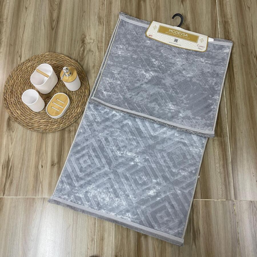طقم دعسات حمام قطعتين ساده